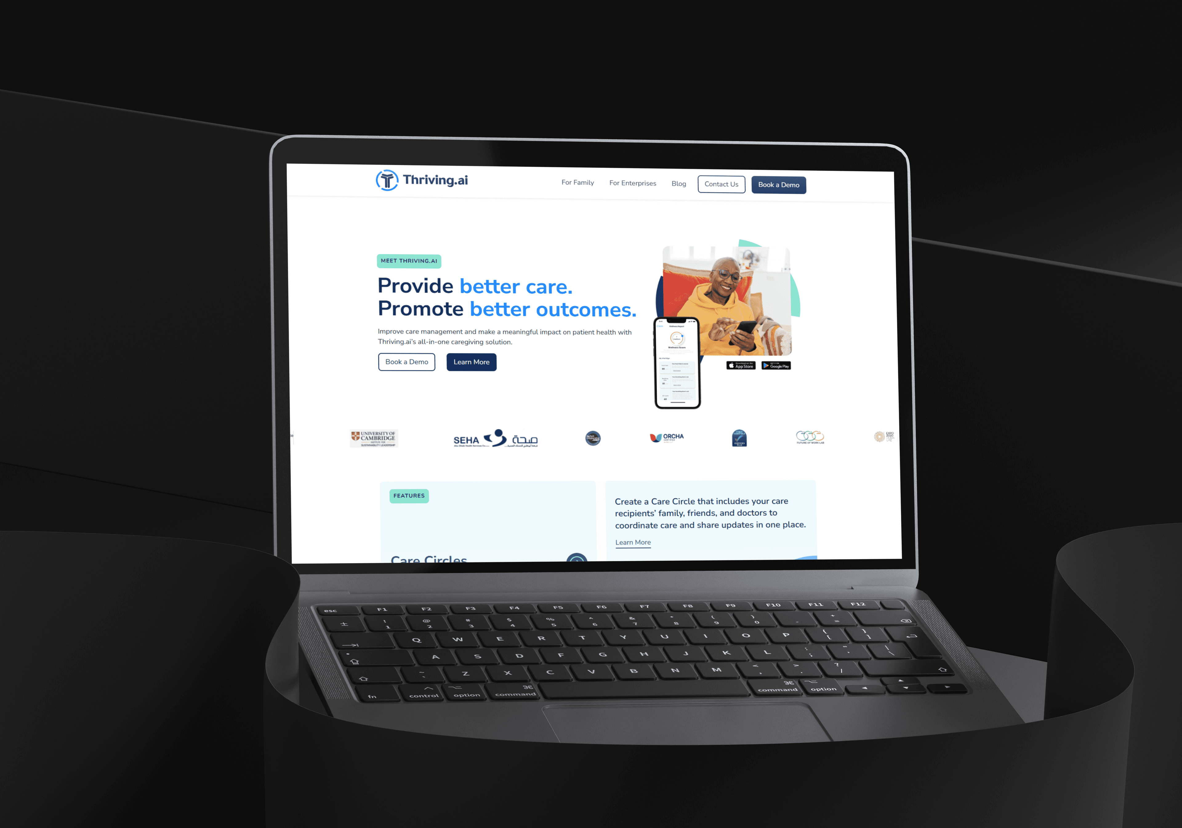 Thriving.ai: AI Caregiving Platform